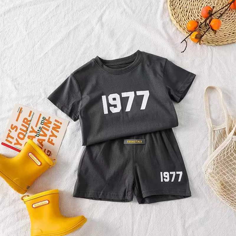Clothing Sets Kids Clothes Set T-shirt+Shorts Kids Boy Summer Clothing Set Cute Baby Girls Outfit Set Tee Pants 2024 New