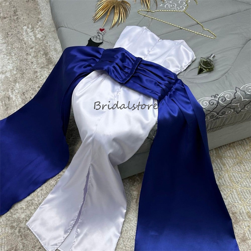 Uniques Gothic Wedding Dresses With Navy Train Sweetheart Beaded Plus Size Bridal Dress Soft Satin Medieval Fantasy Bride Dress Vintage Vestio De Novi