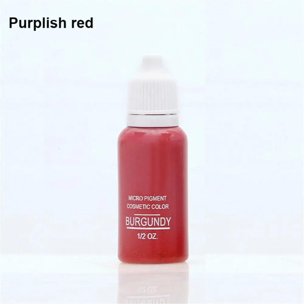 23 color professional tattoo pigment lipstick eyeliner natural plant pigment semi anent fadeless tattoo ink supplement 240705