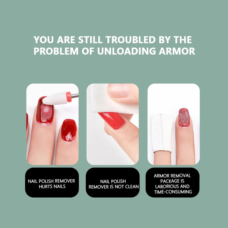 15ml burst nail gel acrylic UV po gel varnish cleaning nail art polishing package hand tool TSLM1 240705
