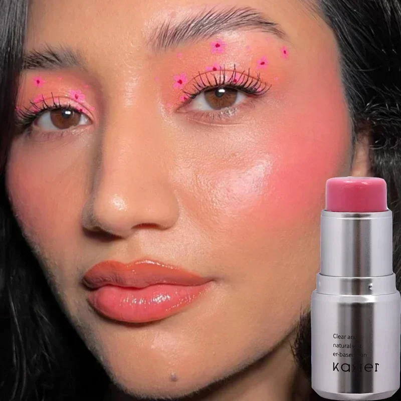 4 Colors Shimmer Water Light Highlighter Stick Blush Stick MakeUp Face Body Cosmetics Face Contour Brighten Makeup 240705
