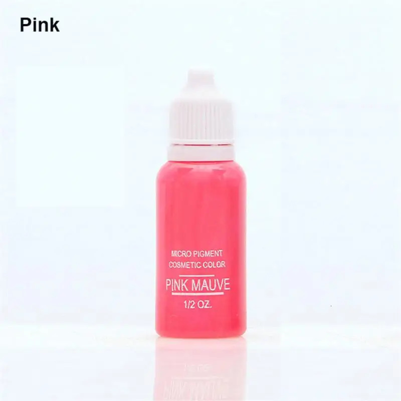 15mL/bottle professional tattoo pigment ink safety semi anent tattoo pigment body beauty tattoo art tattoo ink supplies 240705