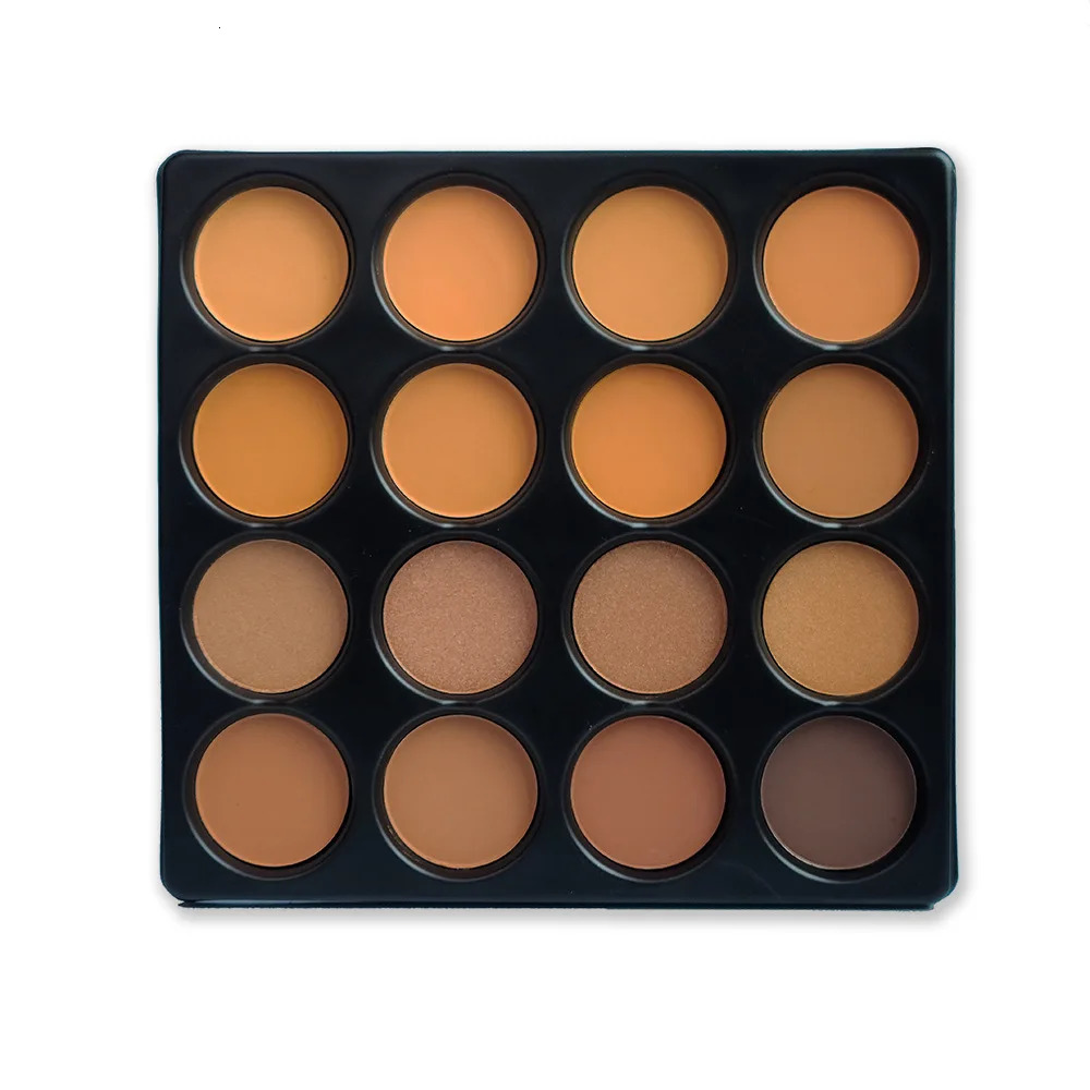 Coffee Color Contour Palette Makeup 12 Colors Long-Lasting Matte Eyeshadow Face Highlighters Make Up Contouring Powder Cosmetics 240705