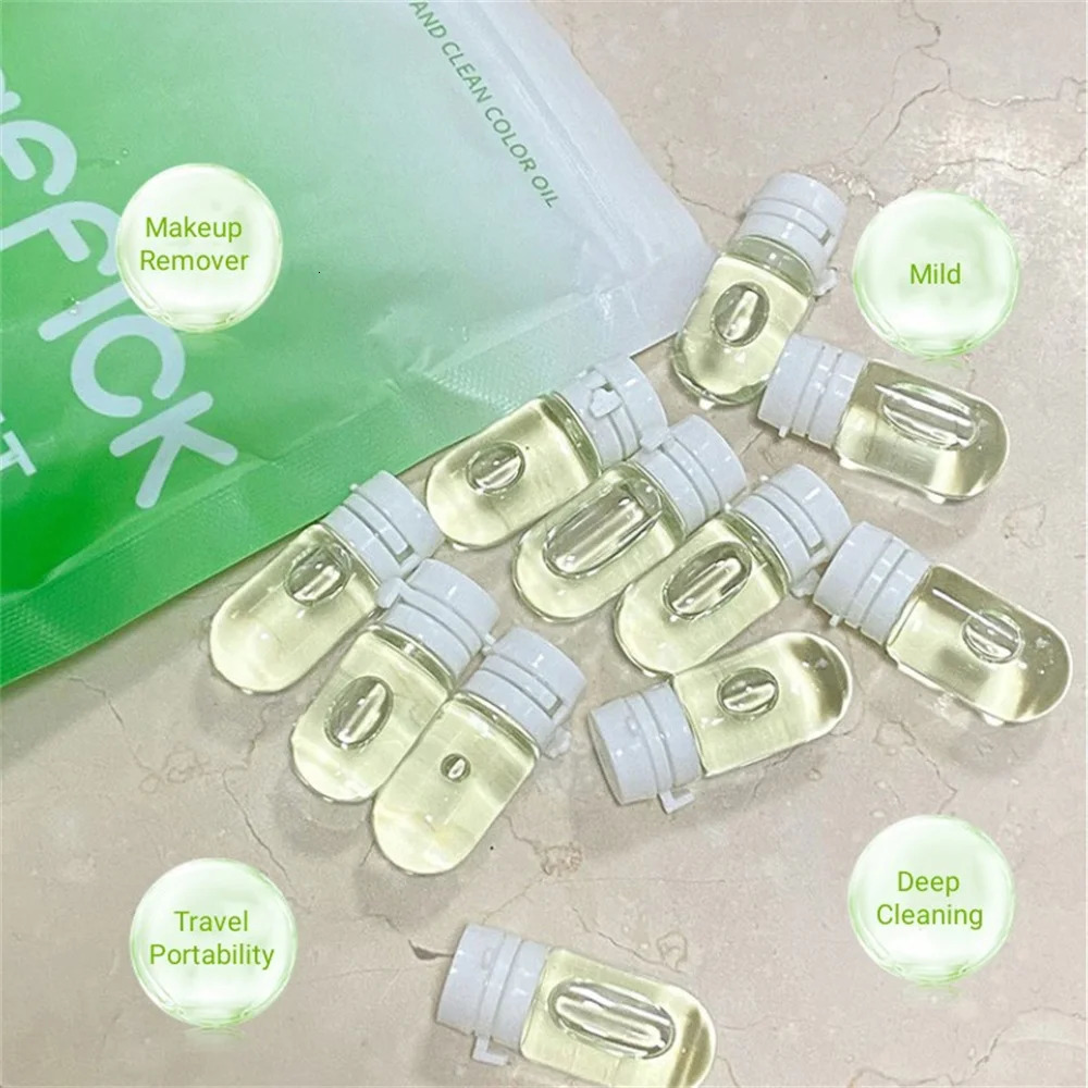 102030pcs Cleansing Oil Camellia Secondary Throw Makeup r Oil Deep Cleaning Travel Portable Single Makeup r Oil i240705