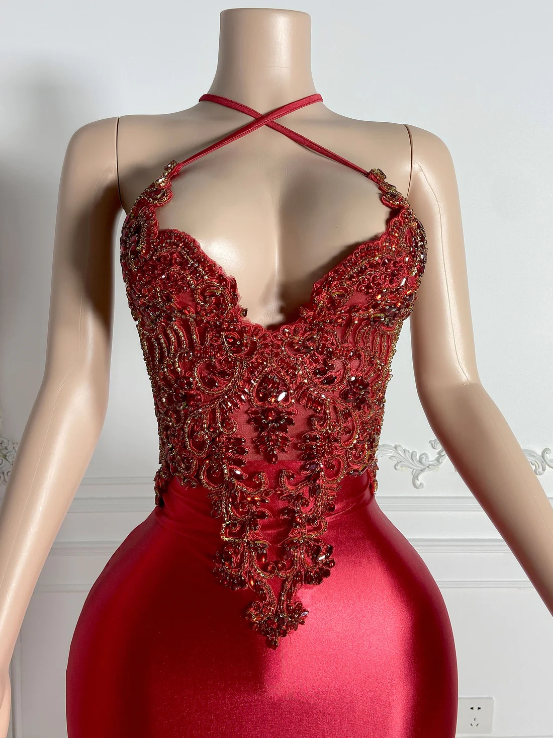 Halter Sparkly Women Long Prom Dresses For Black Girls Gold Mermaid Diamond African American Prom Gowns Evening Gala Party Dresses