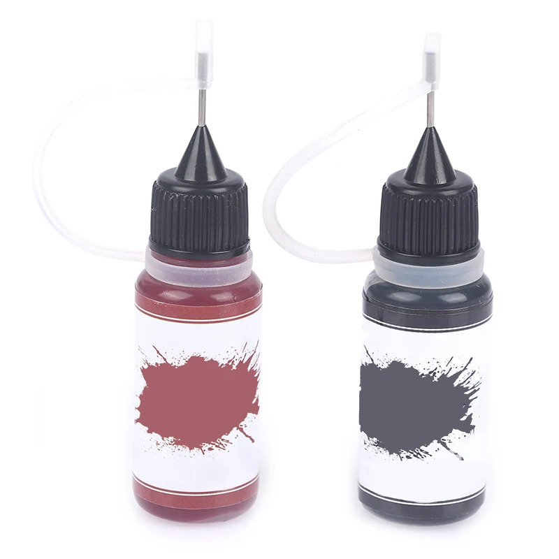 10ml temporary henna tattoo juice ink natural organic fruit gel for body painting durable safe and waterproof DIY tattoo cream 6 colors 240705