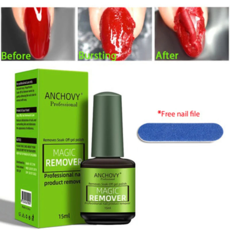 3-5 minute quick removal magic gel nail polish immersion UV LED cleaning function gel removal tool with free nail files 240705