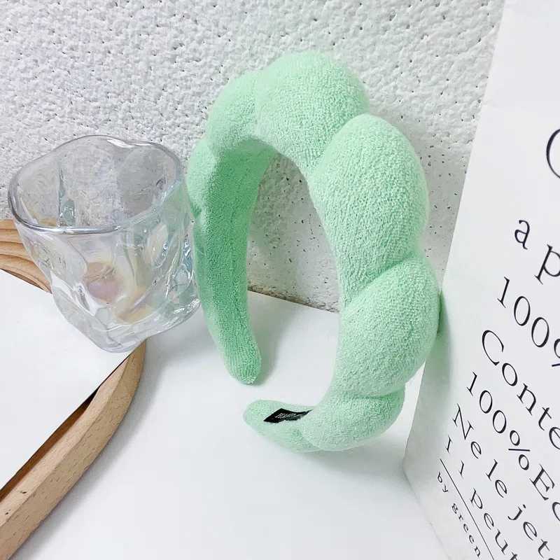 Headbands Autumn Winter Cloud Cotton Headband Women Fixed Bangs Tool Thicked Soft Velvet Hairbands Hair Hoops Scrunchies Headwear