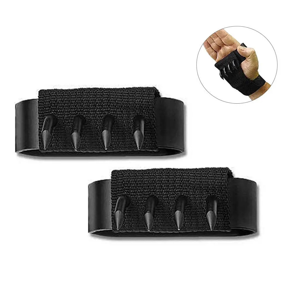 Climbing Crampons Gloves Ninja Hand Claws Rock Mountaineering Accessories Protector AntiSkid 240705