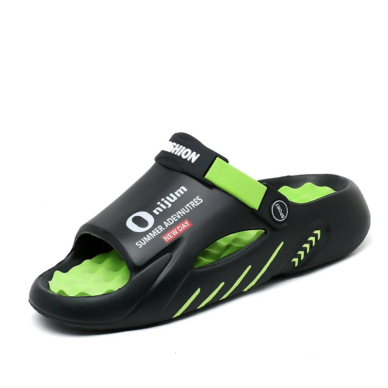 Men Slippers Summer EVA Softsoled Platform Slides Sandals Indoor Outdoor Walking Beach Shoes Flip Flops Mens 240705