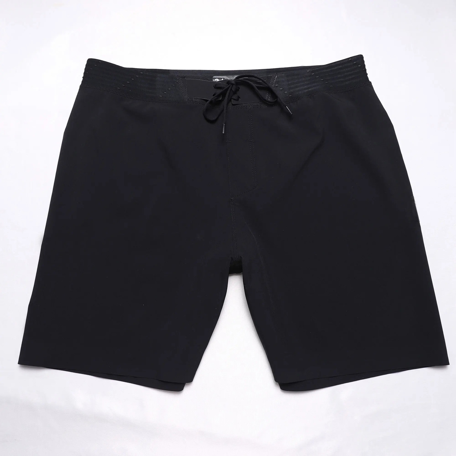Mens Solid Beach Shorts Swimwear Body Building Short Pants Men Waterproof Quick Dry Elastic Bermuda Laser Board Shorts L55 L58 240704