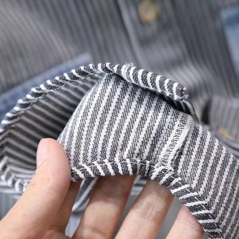 Clothing Sets Boys Spring and Autumn Clothing Set 2024 New Fashionable Childrens Korean Edition Fashion Boys Shirt Two Piece Set Kids Outfits