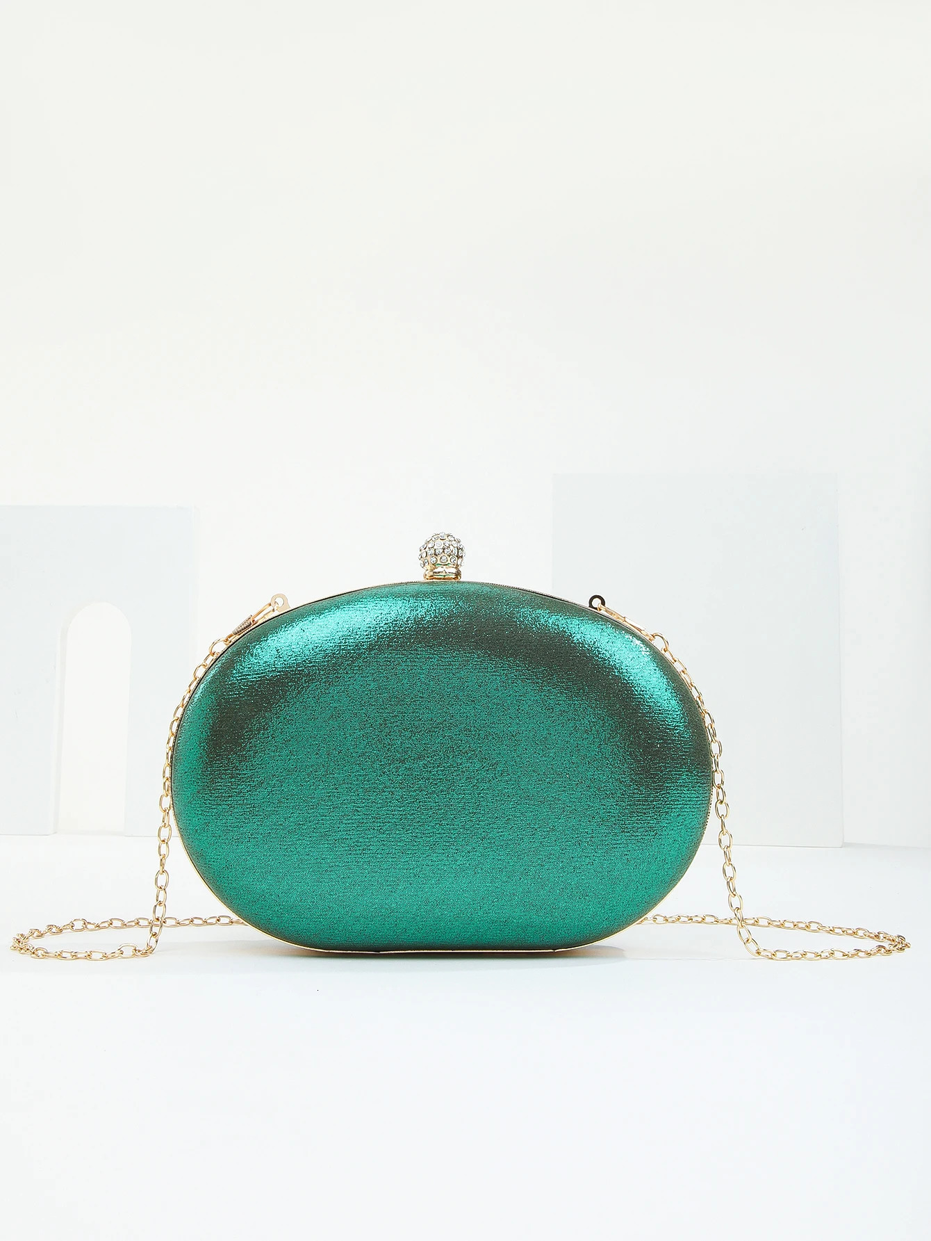 Gorgeous and shiny mini diamond inlaid Rhinestone floral handheld wedding and party dinner bag 240704