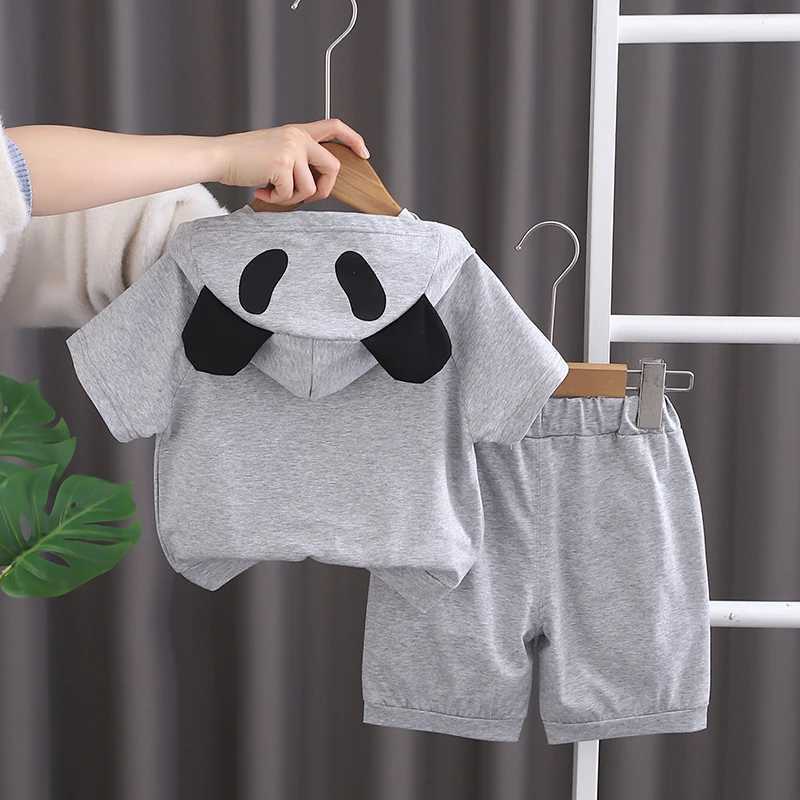 Clothing Sets New Fashion Summer Baby Boys Clothes Suit Children Cotton Cartoon Shirt Pants 2Pcs/Sets Toddler Infant Costume Kids Tracksuits
