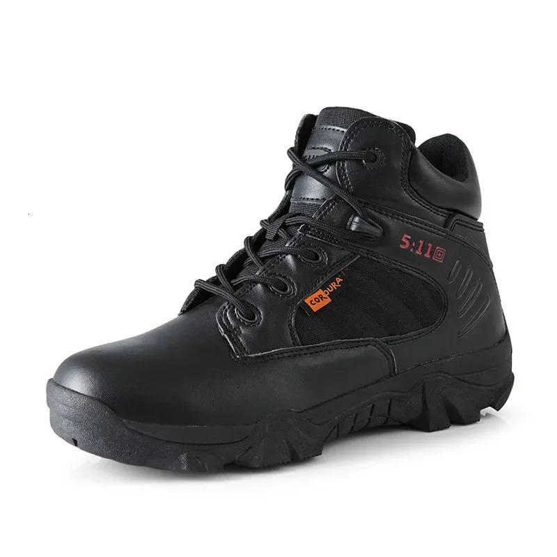 Mens Military Ankle Boot Desert Boots Outdoor Combat Boots for Men Army Cow Suede Tactical Boots Men Casual Hiking Shoe Botines 240705