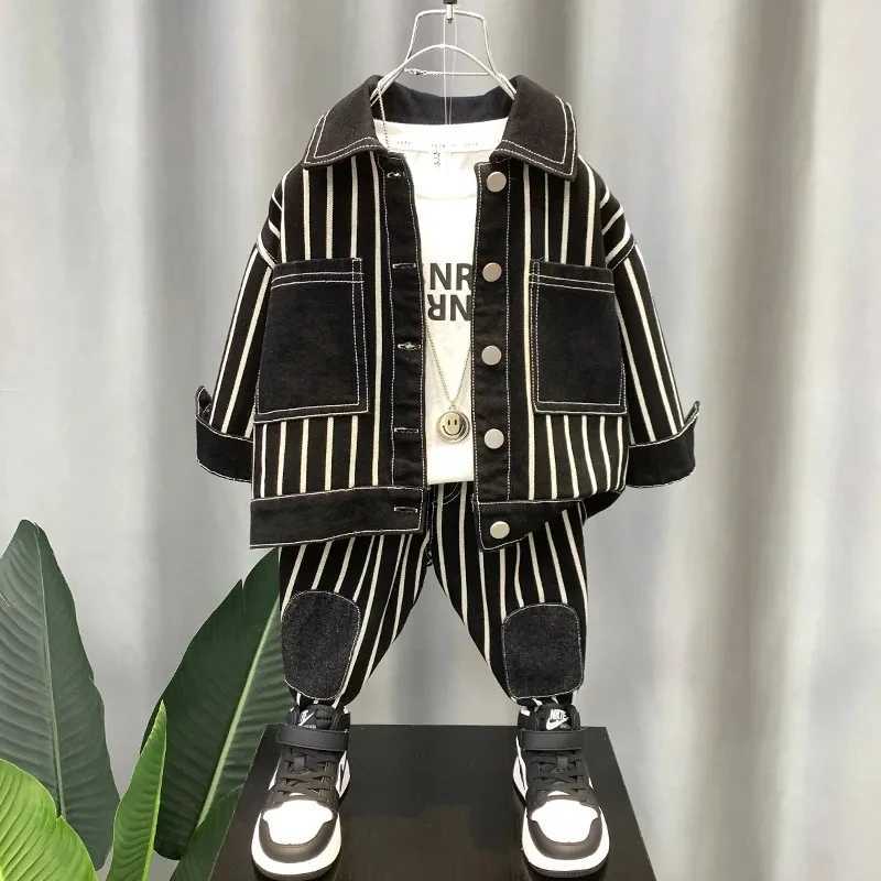 Clothing Sets Children Clothing Suit New Boy Fashion Jacket + Pants 2PCS Set Kids Baby Boy Clothes Suits Autumn Spring