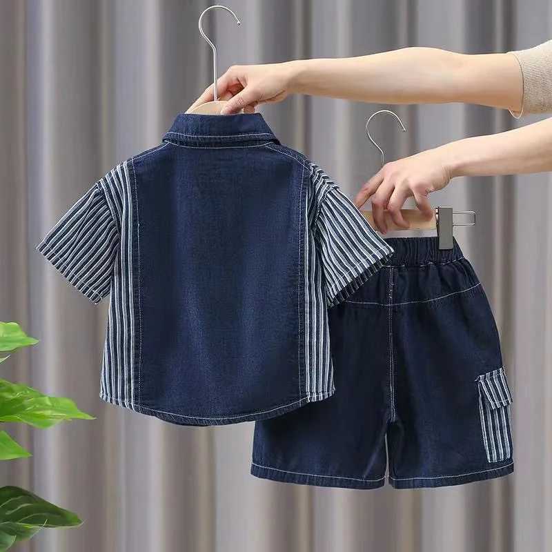 Clothing Sets Summer Tracksuit For Boy sets Children Boy clothing Top Shorts 2PCS Baby Clothing Set For Boys Infant Suits Kids Clothes