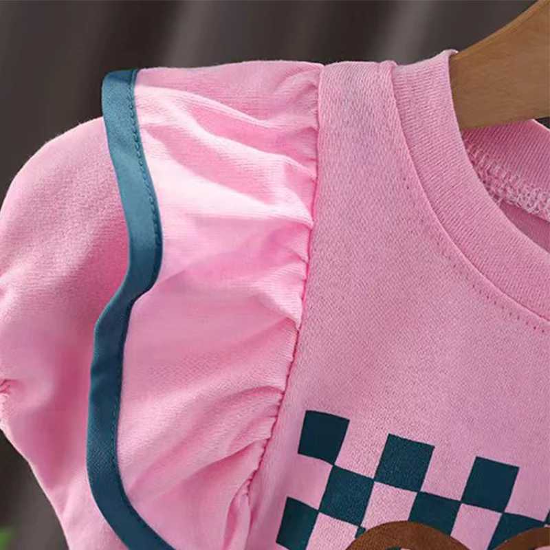 Clothing Sets New Summer Fashion Baby Girls Clothes Children Cute T shirt Shorts 2Pcs/Sets Toddler Casual Costume Infant Kids Tracksuits