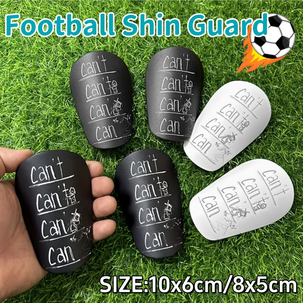 1 Pair Soccer Shin Pad Football Training Leg Guard Protective Equipment Mini Shin Guards Anti Slip for Men Women Kids Boys Girls 240705