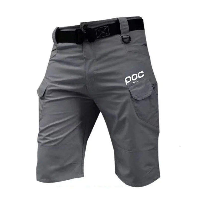 MOTO POC Cycling Summer Mtb Downhill Pants Waterproof Men Hiking Shorts Bicycle Clothing Mountain Bike Motorcycle Cargo Bottoms 240704