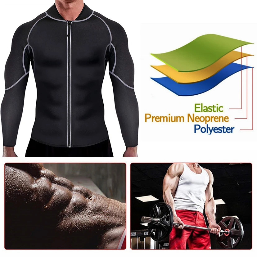 CXZD Men Sweat Sauna Suit Waist Trainer Slimming Body Shapers Fajas Shapewear Corset Gym Underwear Fat Burn Slim Tank Top 240703