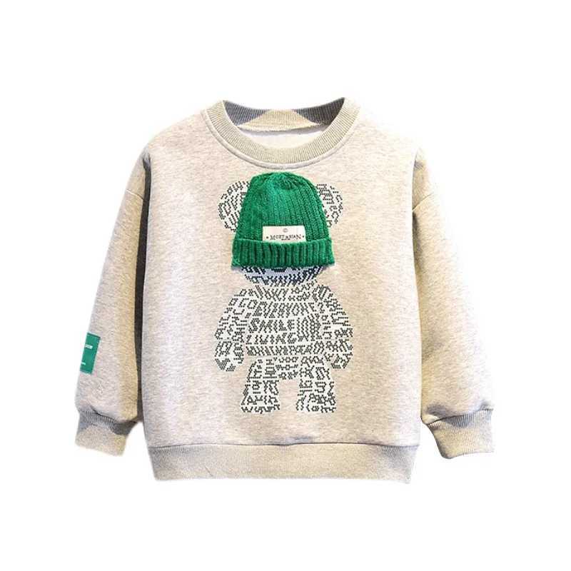 Clothing Sets Spring Autumn Kid Boy Clothes Cartoon Bear Sweatshirt Pants Outfit