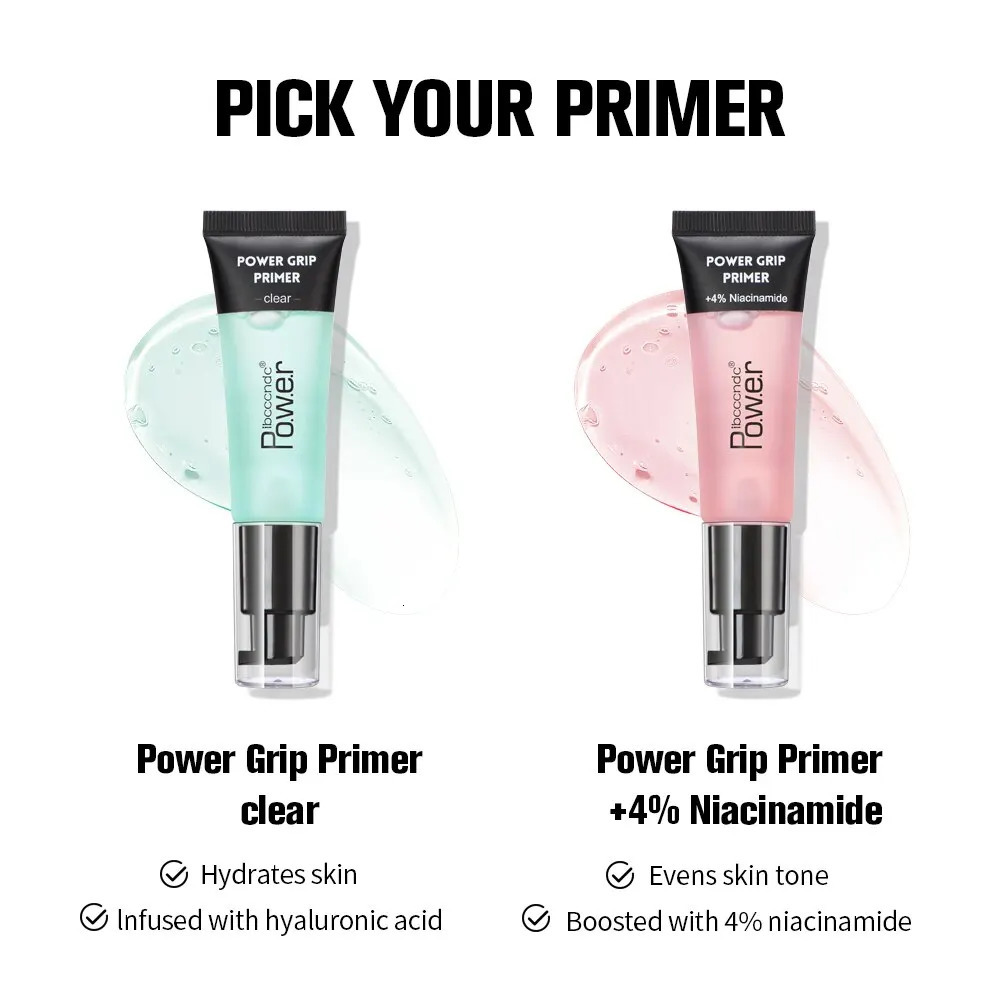 24ml Powder Grip Primer Pores Invisible Primer Oil Control Base MakeUp Face Base Cream Foundation Colorless 1 Piece 240705