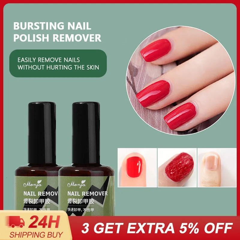15ml burst nail gel acrylic UV po gel varnish cleaning nail art polishing package hand tool TSLM1 240705
