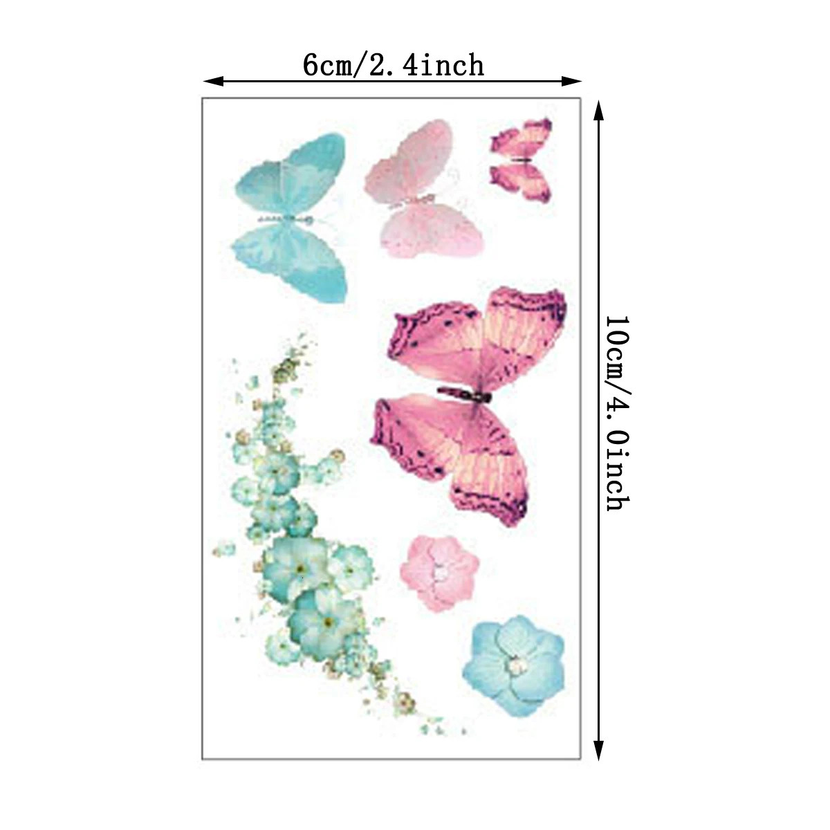 30 temporary tattoo stickers cute and fashionable patterns for women artistic tattoo stickers for body fingers wrists shoulders 240705