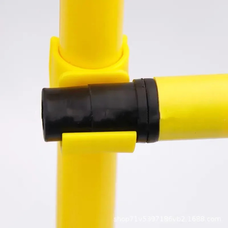 Football Training Marking Pole Nonslip Threesection Foldable Base Set Portable Soccer Equipment Accessory 240626