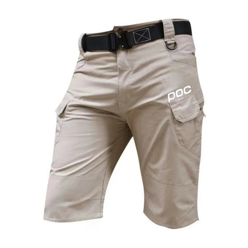 MOTO POC Cycling Summer Mtb Downhill Pants Waterproof Men Hiking Shorts Bicycle Clothing Mountain Bike Motorcycle Cargo Bottoms 240704