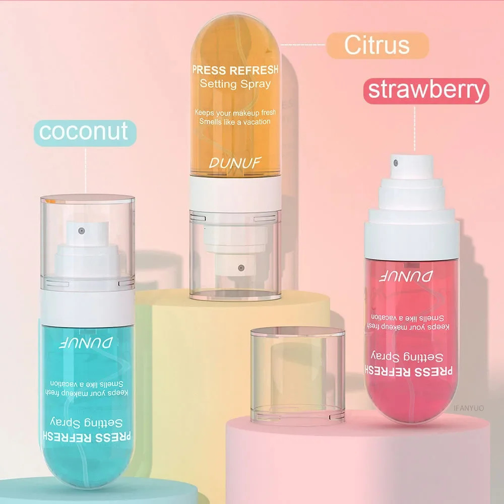 55ml Makeup Setting Spray Moisturizing Long Lasting 24 Hours Hydrate Oil Control Quick Fixer Cosmetics Keeps Your Makeup Fresh i240705
