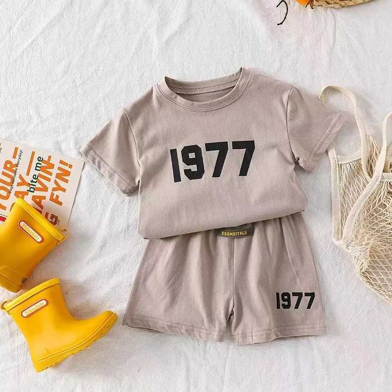 Clothing Sets Kids Clothes Set T-shirt+Shorts Kids Boy Summer Clothing Set Cute Baby Girls Outfit Set Tee Pants 2024 New