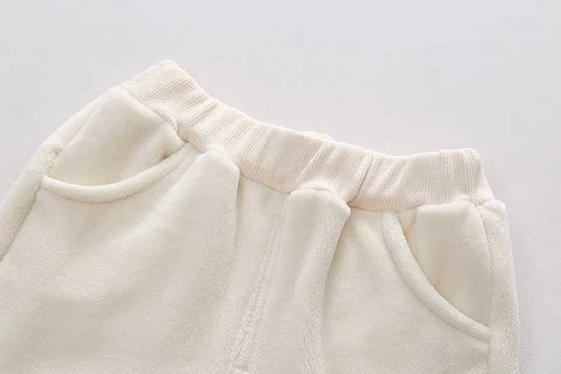 Clothing Sets NEW Children Fashion Autumn Winter Baby Boys Girls Clothing Suit Bear Corduroy Hoodie Pants 2Pc/Set Kids Casual Outfits Clothes