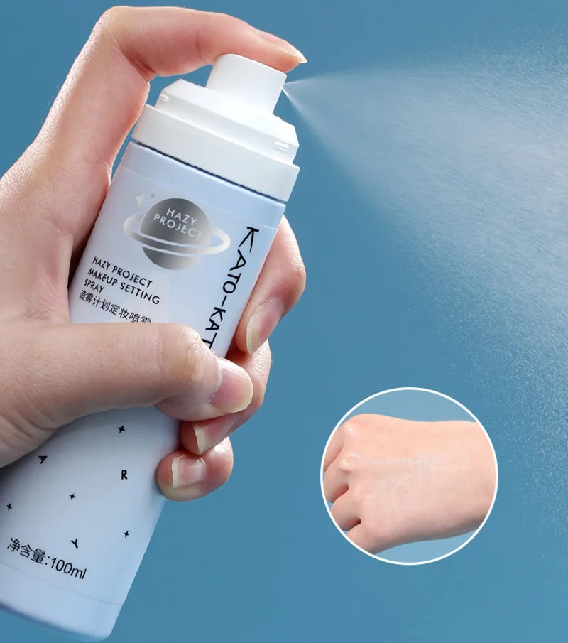 KATO Makeup Setting Spray Moisturizing Long Lasting Foundation Fixer SprayMatte Finishing Setting Spray Skin Cosmetic 100ml 240705