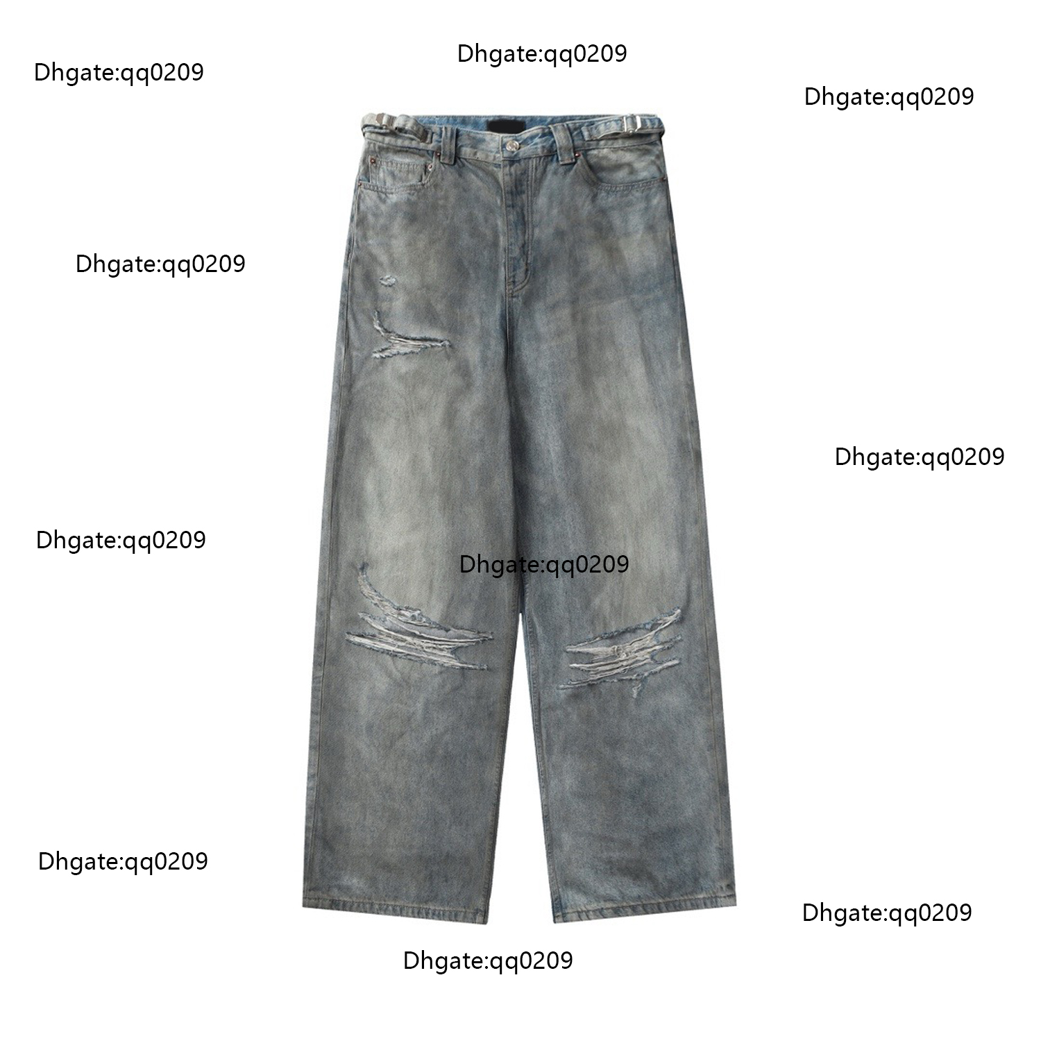 Men's Plus Size Pants Round neck embroidered and printed polar style summer wear with street pure cotton r22 12t