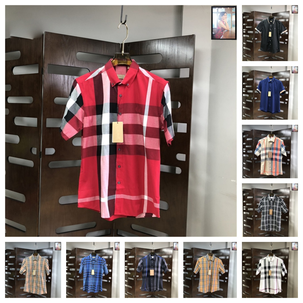 Designer dress shirt Mens linen shirt manShirts print bowling shirt Hawaii Floral Casual Shirts Men Slim Fit Short Sleeve button up shirt T7