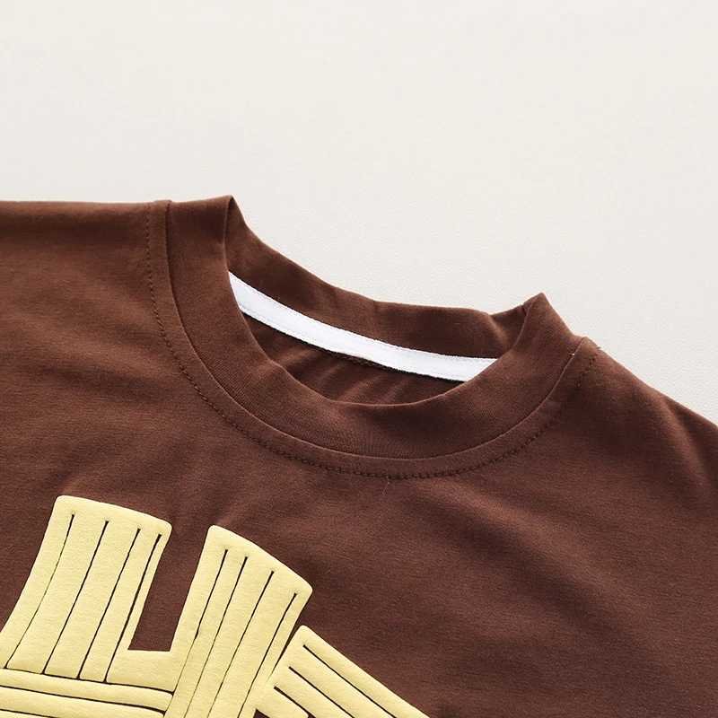 Clothing Sets 1-5 Years Summer Baby Boys Clothing Set Cotton Short Sleeve Letter T-shirt + Pants 2Pcs Suit For Kids Children Casual Outfits