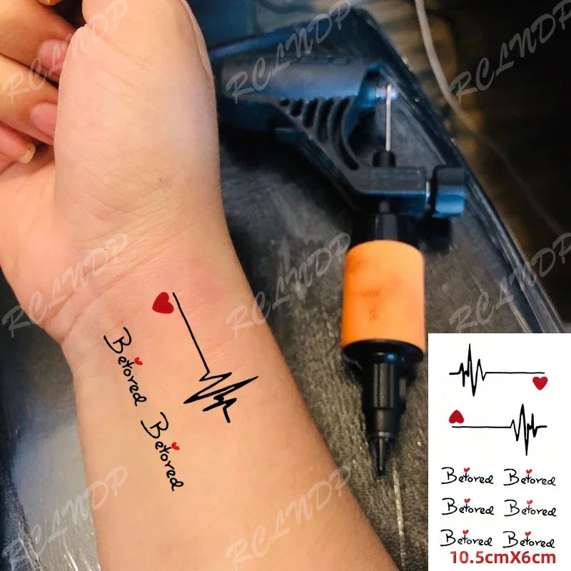 Waterproof Temporary Tattoo Sticker Crown Playing Card Pattern Water Transfer False Tattoo Flash Tattoo 240705
