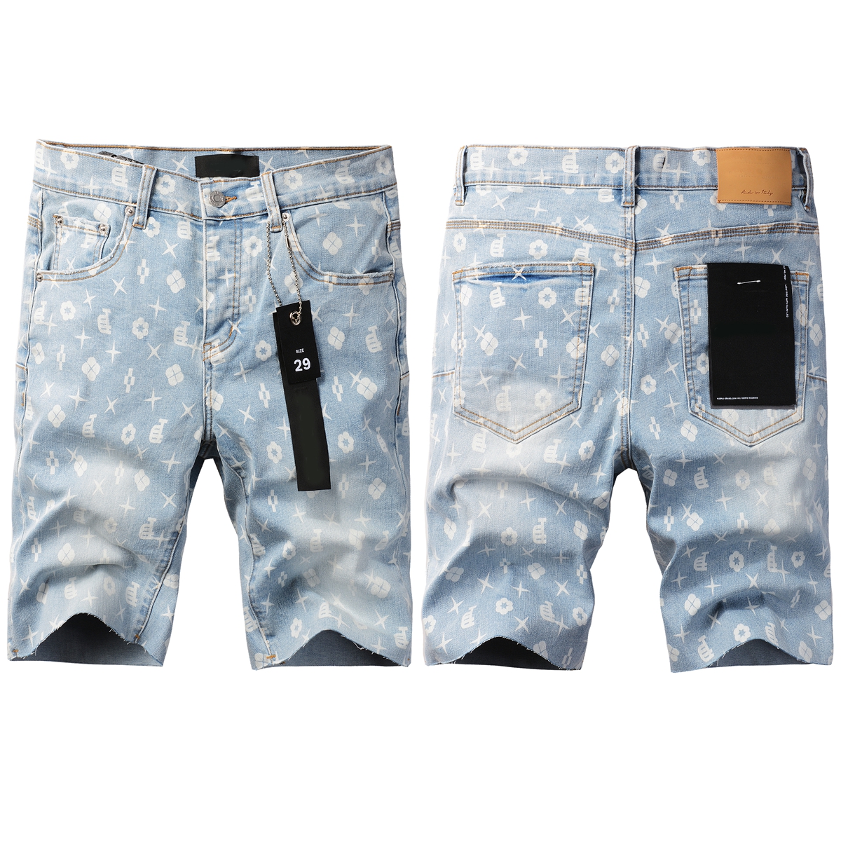 Jeans Shorts Mens Summer Brand Jeans Short Skinny Jeans Men Uomo Slim Fit Black Jeans