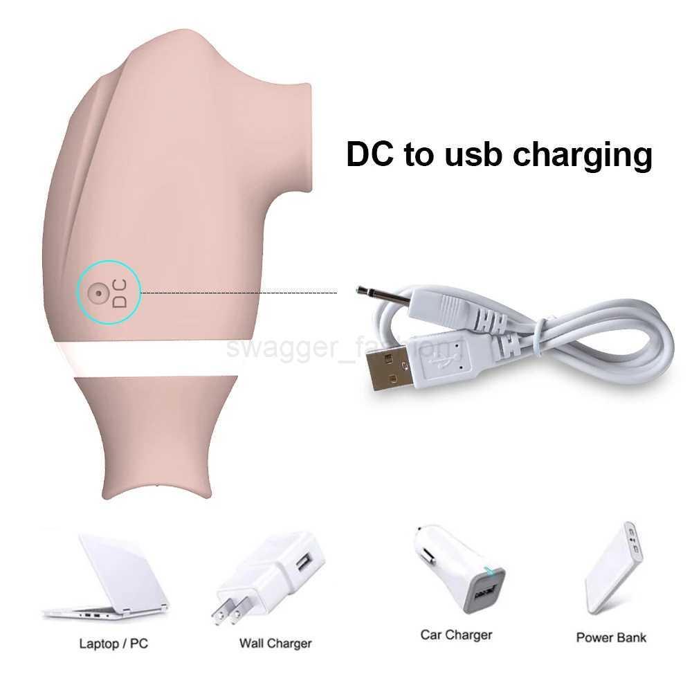 2 in 1 Clitoral Sucking Vibrator Women G-Spot Suction Cup Licking Dual Stimulation Nipple Massager Women Hardcore Adult sexes ToyB240708