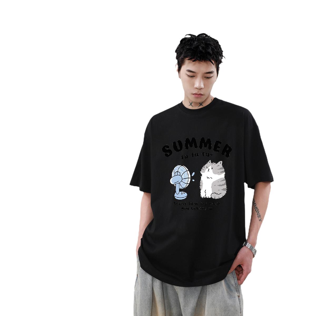 Freshen Up Your Summer Look with Customized Plus Size Cotton T-Shirts for Men