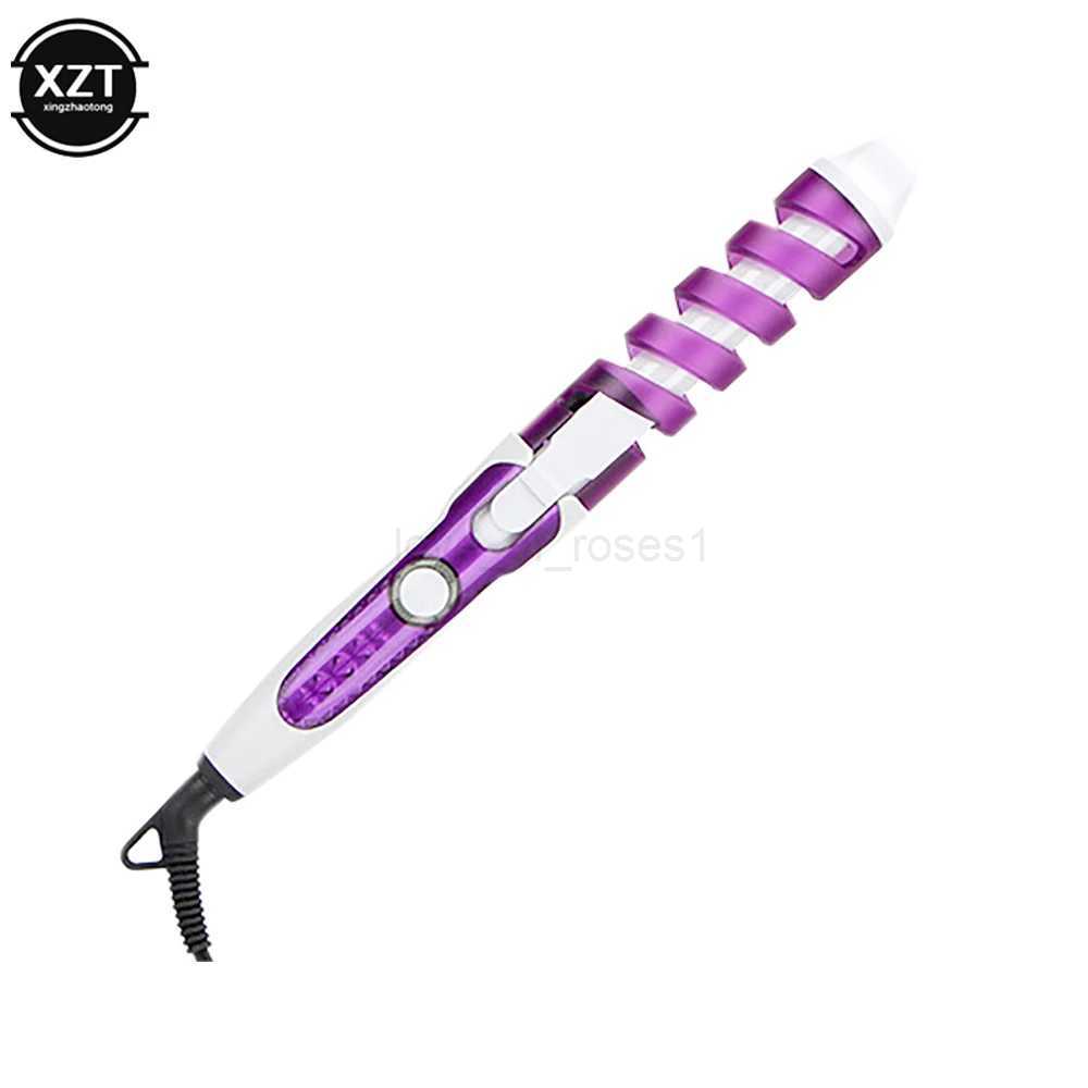 NEW Magic Pro Hair Curlers Electric Curl Ceramic Spiral Hair Curling Iron Wand Salon Hair Styling Tools Hair Wand Curler IronM240708