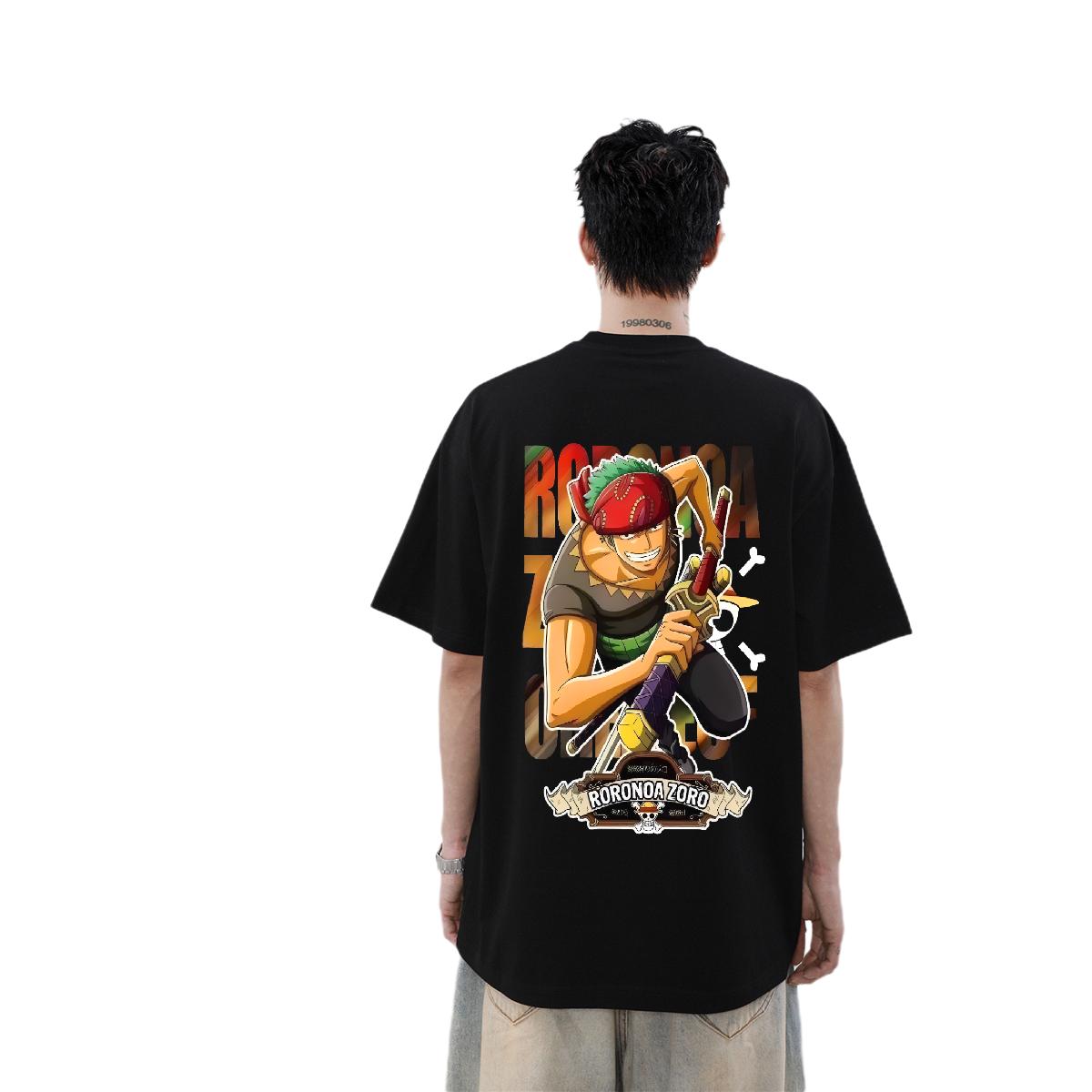 Classic Men Tees Cotton O Neck Short Sleeves Daily Wear T-Shirts Plus Size Cartoon Designer Fashion Clothes