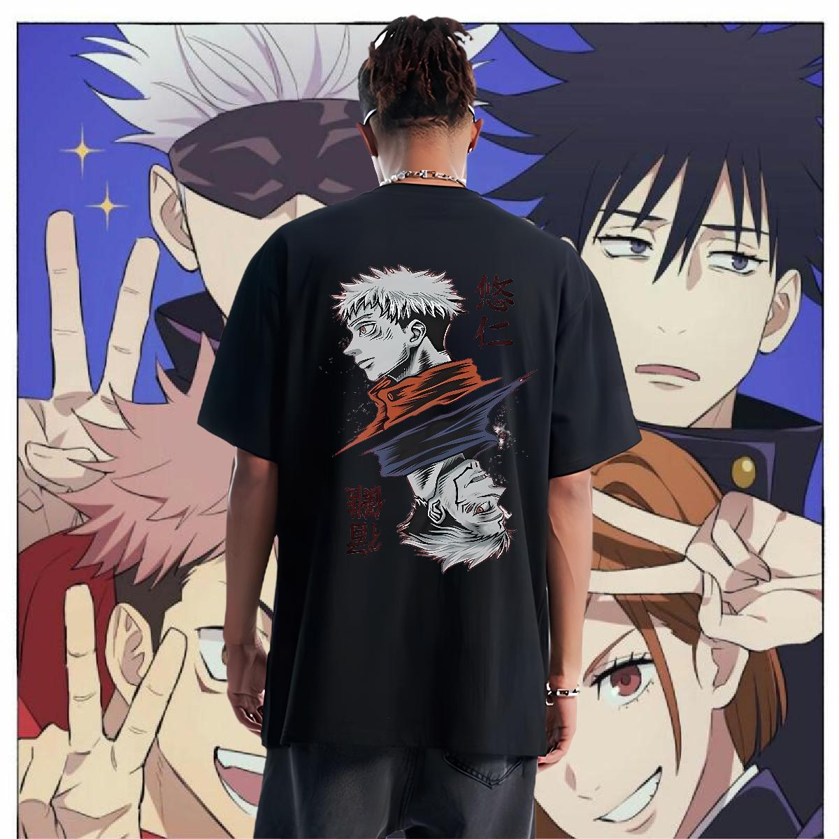 Classic Casual Men T Shirts Plus Size Cartoon Casual Beach Men Tshirts Round Neck Short Sleeve Cool