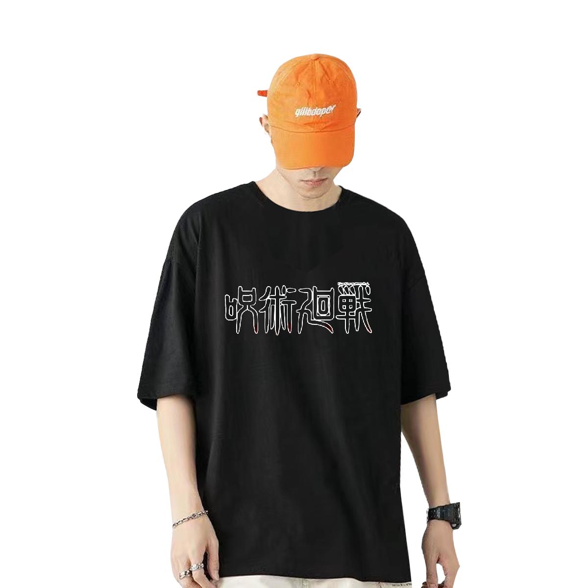 Fashion Designer T Shirts Men Anime Print Men Tops Tees Spring Summer Short sleeve Cotton Soft Unisex Polos