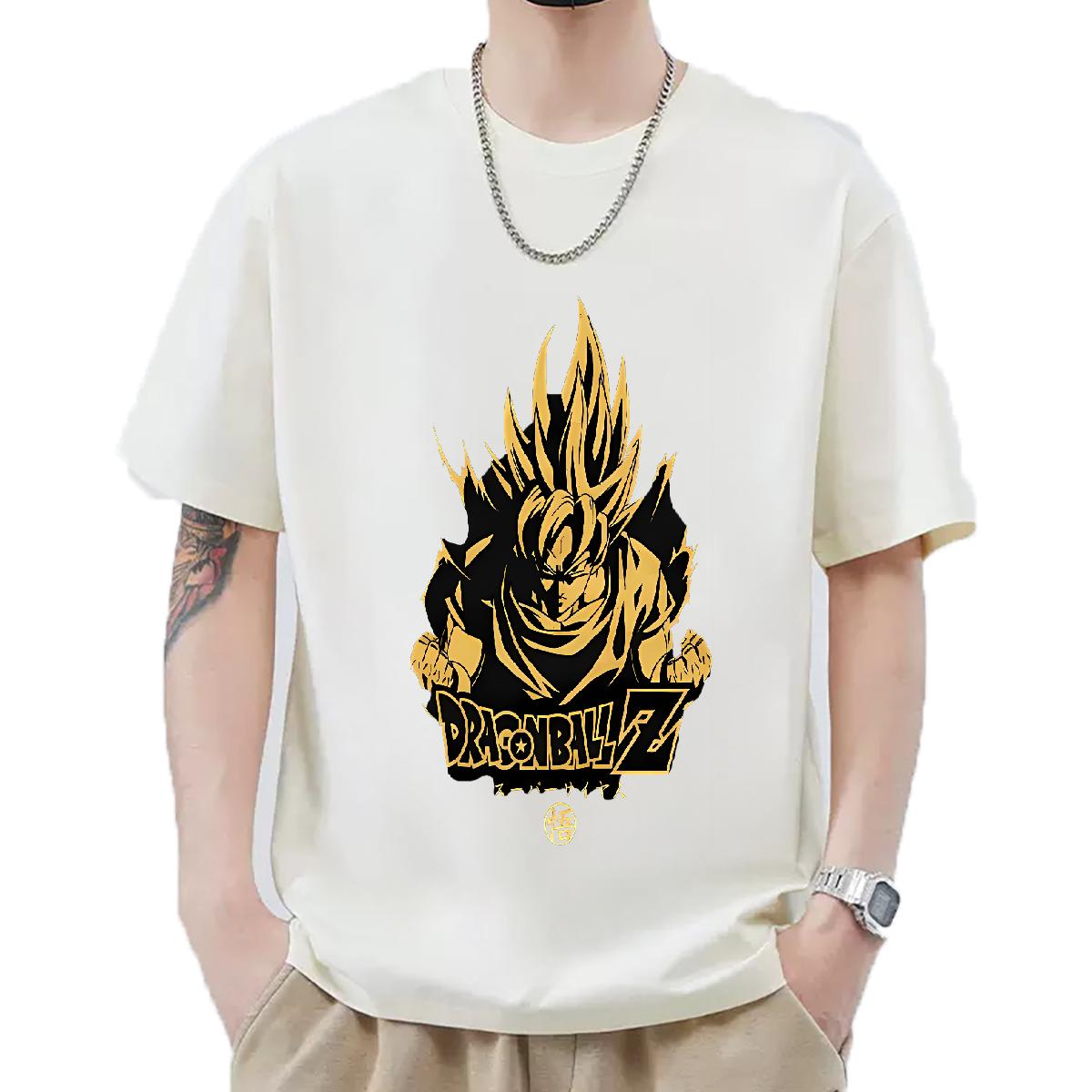 Classic Men T Shirts Custom Print Oversized Mens Tshirts Home Outdoor Cotton Breathable Soft Loose Top Tees