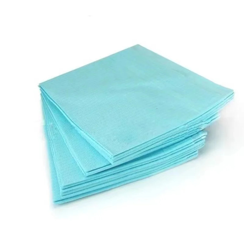 20Pcs nail art cleaning table mat disposable cleaning pad non-woven waterproof table cloth nail care tool 240705