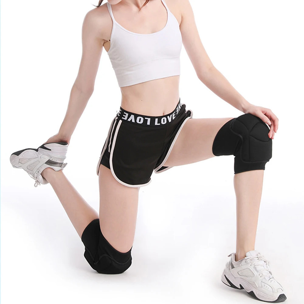 BraceTop Sports Non-Slip Knee Brace Soft Knee Pads Breathable Knee Sleeve for Dance Wrestling Gym Volleyball Basketball Running 240703