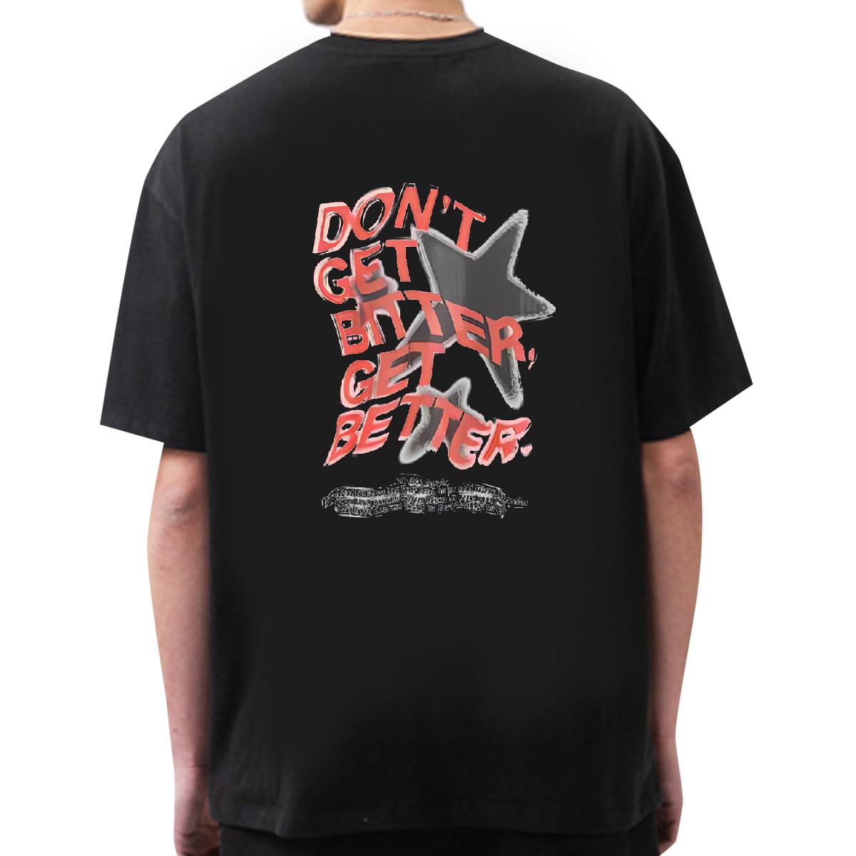 High Quality Tshirt for Man Woman Breathable Crew Neck High Street Hip Hop T-Shirts for Men Custom Print Plus Size Fashion Designer Tees Shirts